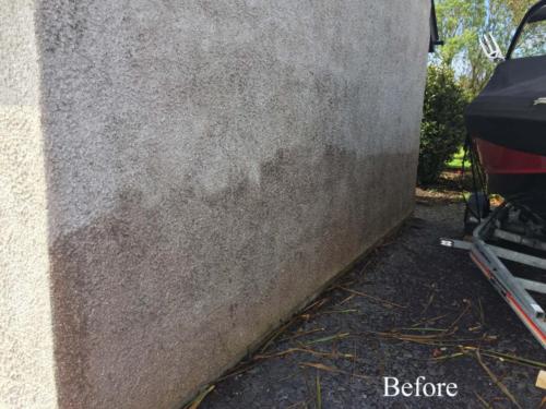 Brickwork cleaning anglesey before