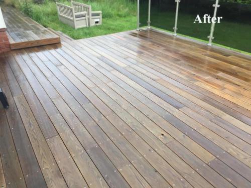 decking cleaners anglesey after