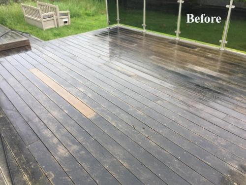 decking cleaners anglesey before